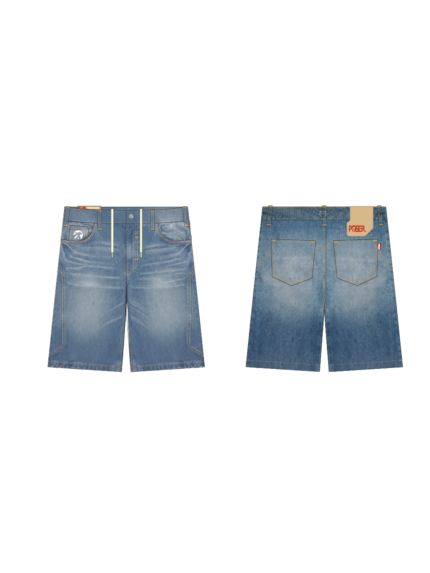 Poser Pelican Jorts Light Blue